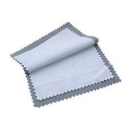 Grey Jewelry Care Cloth for Gold, Silver, Sterling, Platinum - 6x8