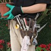 TOURBON Gardening Pouch, Tool Holder, Waist Bag, Waist Bag, For