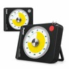 60-Minute Visual Timer, Magnetic Countdown Time Timers, Black