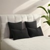HAUSSY Set of 2 12x20 Decorative Throw Pillow Covers, Soft