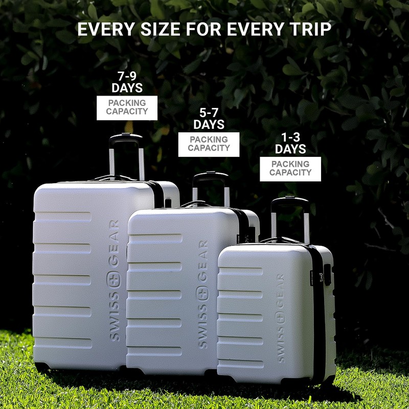 SwissGear 7366 Signature Hardside Expandable Luggage with Spinner Wheels, TSA