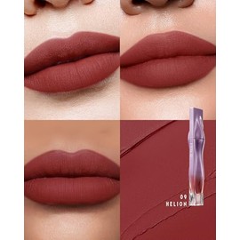TIMEPHORIA Crema Labial Nebula Velvet, Acabado Mate Aterciopelado que No Reseca, Textura Cremosa Ligera y de Larga Duración, Alta Pigmentación, 09 Hel