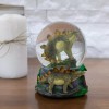 Elanze Designs Stegosaurus Dinosaur Friends 100MM Musical Water Globe Plays