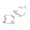 WDYJMALL Teapot Coffee Cup Cookie Cutter