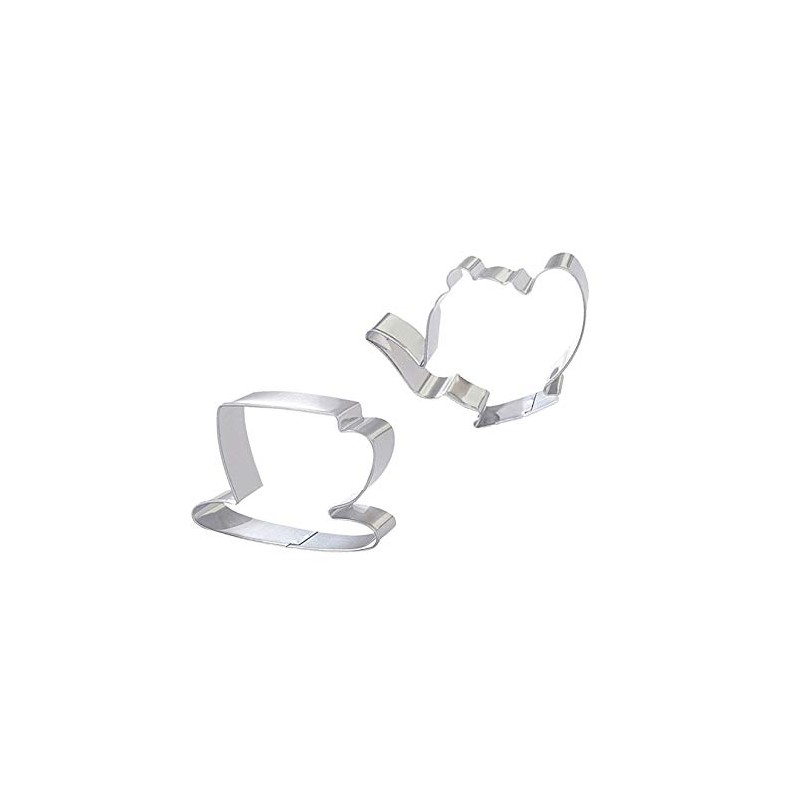 WDYJMALL Teapot Coffee Cup Cookie Cutter