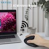 YAYUSI Mouse Inalámbrico Ergonómico Recargable,2.4GHz Ratón Óptico Inalámbrico con Receptor