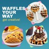 Elite Gourmet EWM460 Nonstick Rotating Flip Belgian Waffle Maker, 1.25-Inch