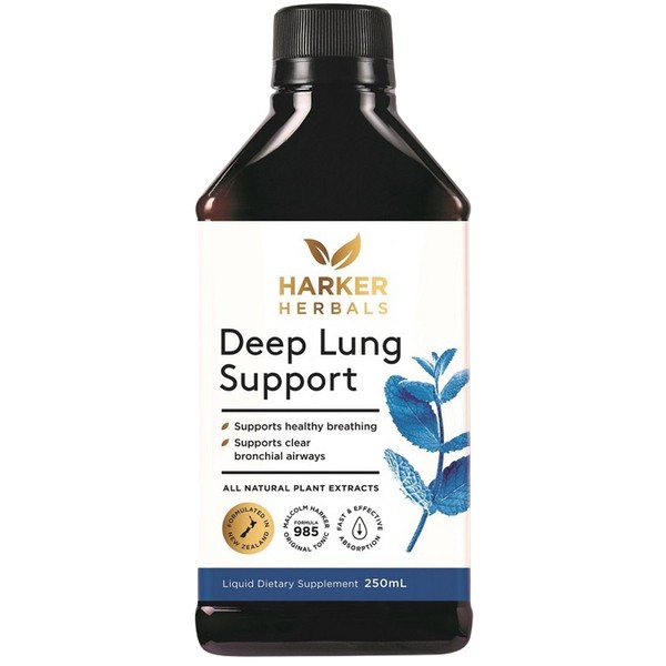 Harker Herbals Deep Lung Support Liquid 250ml