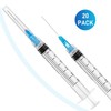 3ml Disposable Luer Lock Syringes with 23G 1 Inch Needle