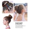 Kitjans 2PCS Large Hair Donut Bun Maker - Thick &