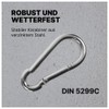 Dönges Fire Brigade Carabiner 40 x 4 mm | According