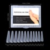 BNG Dual Forms System Flat Square Full Cover Polygel Nail
