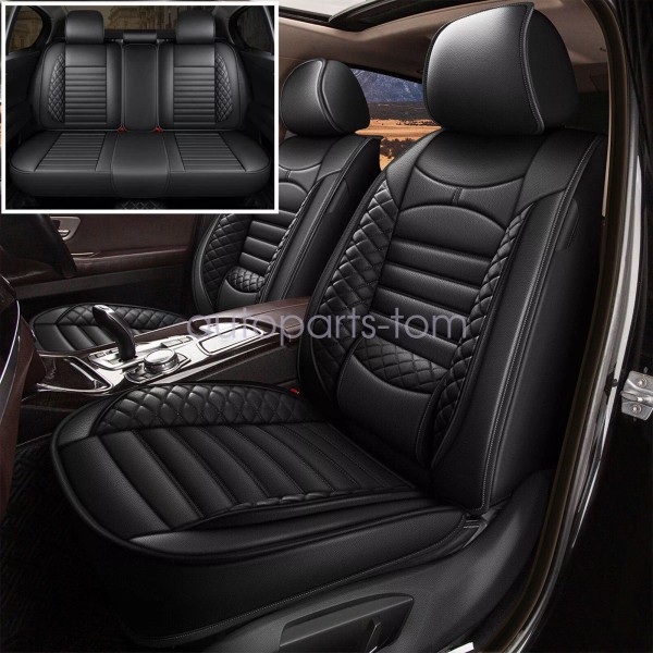 Soillar For 2007-2023 Toyota Camry Full Set Car 5-Seat Covers