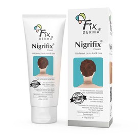 FIXDERMA Nigrifix Cream for Acanthosis Nigricans with Lactic Acid | Dermatologist Tested Retinol Cream | Useful for Dark Body Parts like Neck, Ankles, Armpits & Elbows –3.52 FlOz