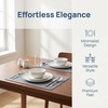 DRMHM 6 Pack Faux Leather Placemats for Kitchen Dining Table