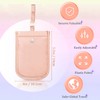 Cartera de Sujetador Latente para Mujer 3 Bolsas de Viaje
