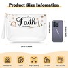 Inspirational Bible Verse Gifts Clear Makeup Bag Motivational Present With