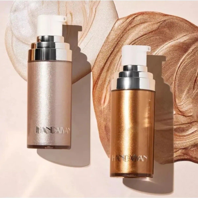 Base Maquillaje Cobertura Polvo Estrellas Bronceador Coreano