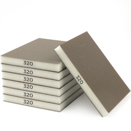 STEBRUAM 6 Pieces Sanding Sponges, 320 Grits Specifications Sanding Pads for DIY sanding tools,metal polishing,wood polishing, car polishing