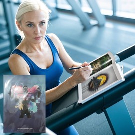 Workout Journal - Workout Notebook - Daily Notebook Health Tracker for Training Exercise Women Men Home Gym Bodybuilding Progress