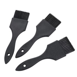 Vaguelly 3Pcs Hair Dye Brush Durable Hair Tinting Essential Accessories for Salon Use Easy to Clean