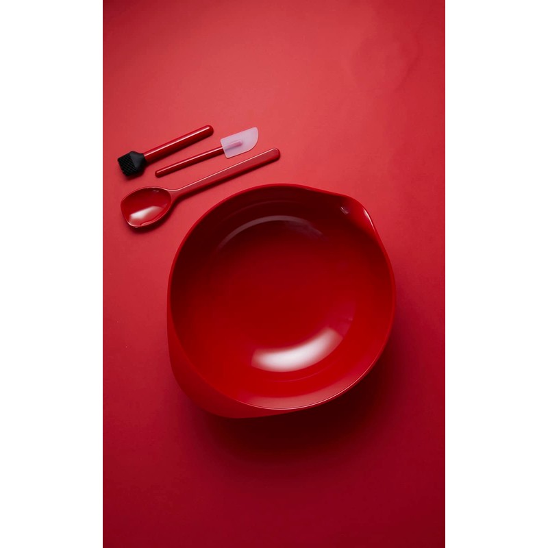 Rosti Classic Pastry Brush 7" x 1.5" Red