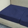 Teynewer Sofa Seat Cushion Cover, Sofa Cushion Slipcovers Stretch Velvet,