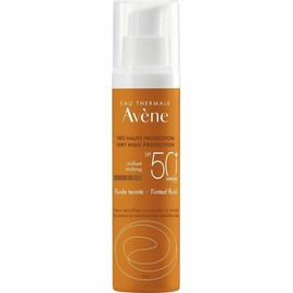 Avene Protector Solar Facial Dermatolgico con Color FPS50, Bloqueador Solar Facial para Piel Mixta y Grasa, Fluido con Color, Proteccin UVA UVB, 50ml 
