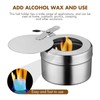 HEMOTON 2 Pieces Stainless Steel Fuel Holder with Cover