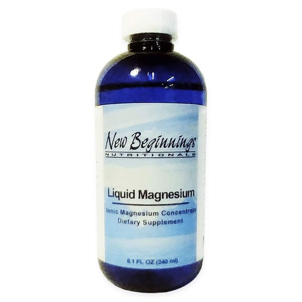 Liquid Ionic Magnesium 8oz | Water-Soluble Magnesium | Easily Absorbed into The Cells with no Digestion Required | Ultra Concentrate Ionic Formula