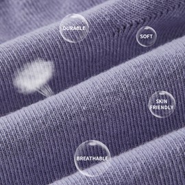 J-BOX Ankle Socks for Women Thin Socks Women's Cotton Athletic Socks Casual Low Cut Socks 8/10 pairs (US, Numeric, 9, 11, Regular, Regular, orange2+purple2+beige2+budding green2+sky blue2)