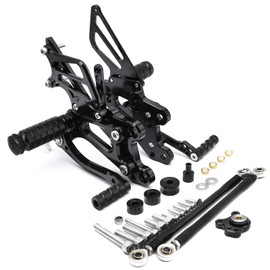 PROCNC Motorcycle Racing Fully Adjustable Rearset Footrests Foot Pegs Rear Set Replace For CBR600RR 2003 2004 2005 2006