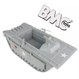 BMC WW2 USMC Amtrac LVT-2 1:32 Scale Amphibious Vehicle for Plastic Army Men
