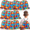 ausurme 12 Building Blocks Drawstring Bags12PCS Building Blocks Drawstring Gift