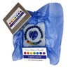 Deep Healing Light 7 Chakras Lapis Lazuli Bracelet and Heart