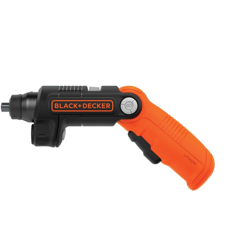 BLACK+DECKER Cordless Screwdriver with LED Light 4V MAX, Electric Screwdriver