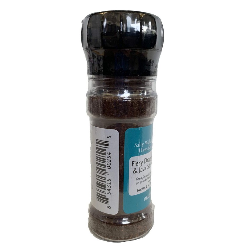 Salty Wahine Gourmet Hawaiian Sea Salts, Fiery Dragon Fruit &