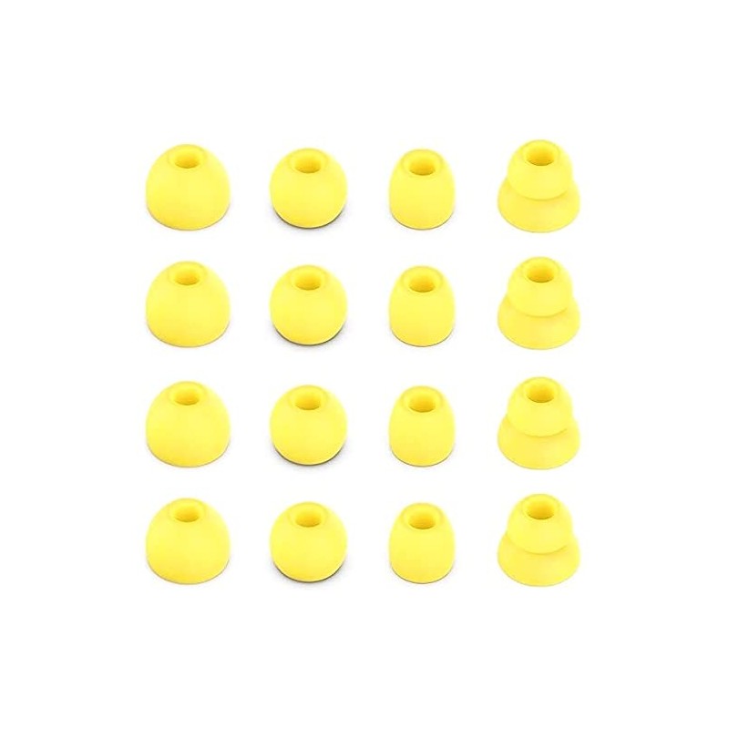 BLLQ Yellow Ear Tips Compatible with Beats Flex, Replacement Ear
