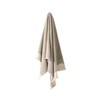 Linen House Alara Bath Sheet, Pebble, 40 cm x 60