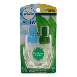 Febreze Plug Repuesto Aromatizante Eléctrico Meadows & Rain