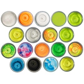 Berkley Paste für Forelle Forellenpaste PowerBait Natural Scent Liver Fluo Green Yellow 50 g Liver Fluo Green Yellow See Tremarella