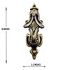 5MOONSUN5's Victorian Antique Style Cast Iron Door Knocker Decorative Handcrafted