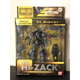 Bandai Blue Hi-Zack RMS-106 Zeta Z Gundam Mobile Suit In Action Figure MSIA MIA