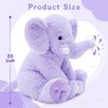 MorisMos Large Elephant Stuffed Animal, 19.6inch Soft Stuffed Elephant Plush