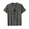Skeleton Skeletal System Anatomy Names of Bones T-Shirt