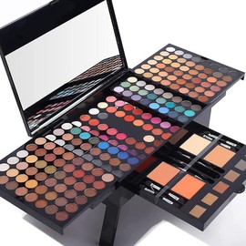 M 58 Color Professional Makeup pallet, Makeup Kit for Women Full Kit, All In One Makeup Kit Set, Makeup Gift Set for women girls - Color: 004N
