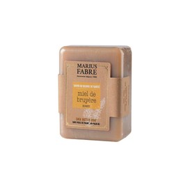 Marseille Vegetable Soap with Shea Butter in Honey, Palm Oil-Free - 5.3 oz