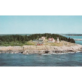 Augustus D. Phillips & Sons Whitehead Island Light, St. George, Maine --POSTCARD