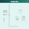 Heyalan Bathroom Shower Valve Mixer Single-Function Single Handle Shower Handle
