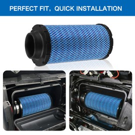 LOCOPOW 1241084 2882234 Air Filter for Polaris RZR 1000 XP XP4 / RZR Turbo S R Pro XP RS1 2014 2015 2016 2017 2018 2019 2020 2021 2022 2023#7082211